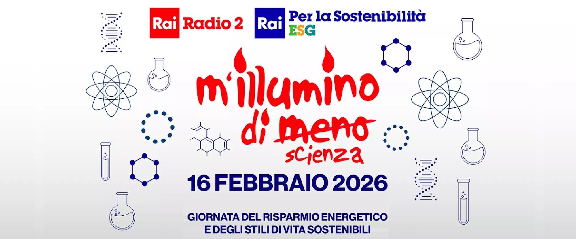 M’illumino di Meno 2026