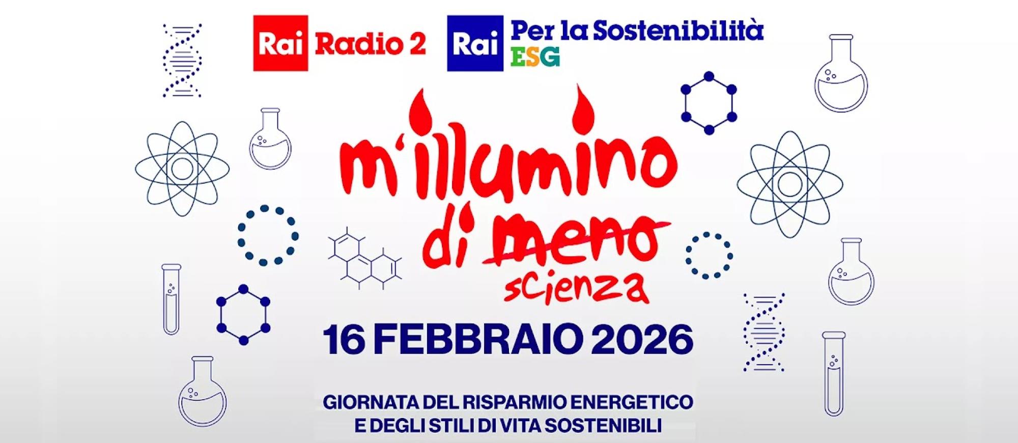 M’illumino di Meno 2026
